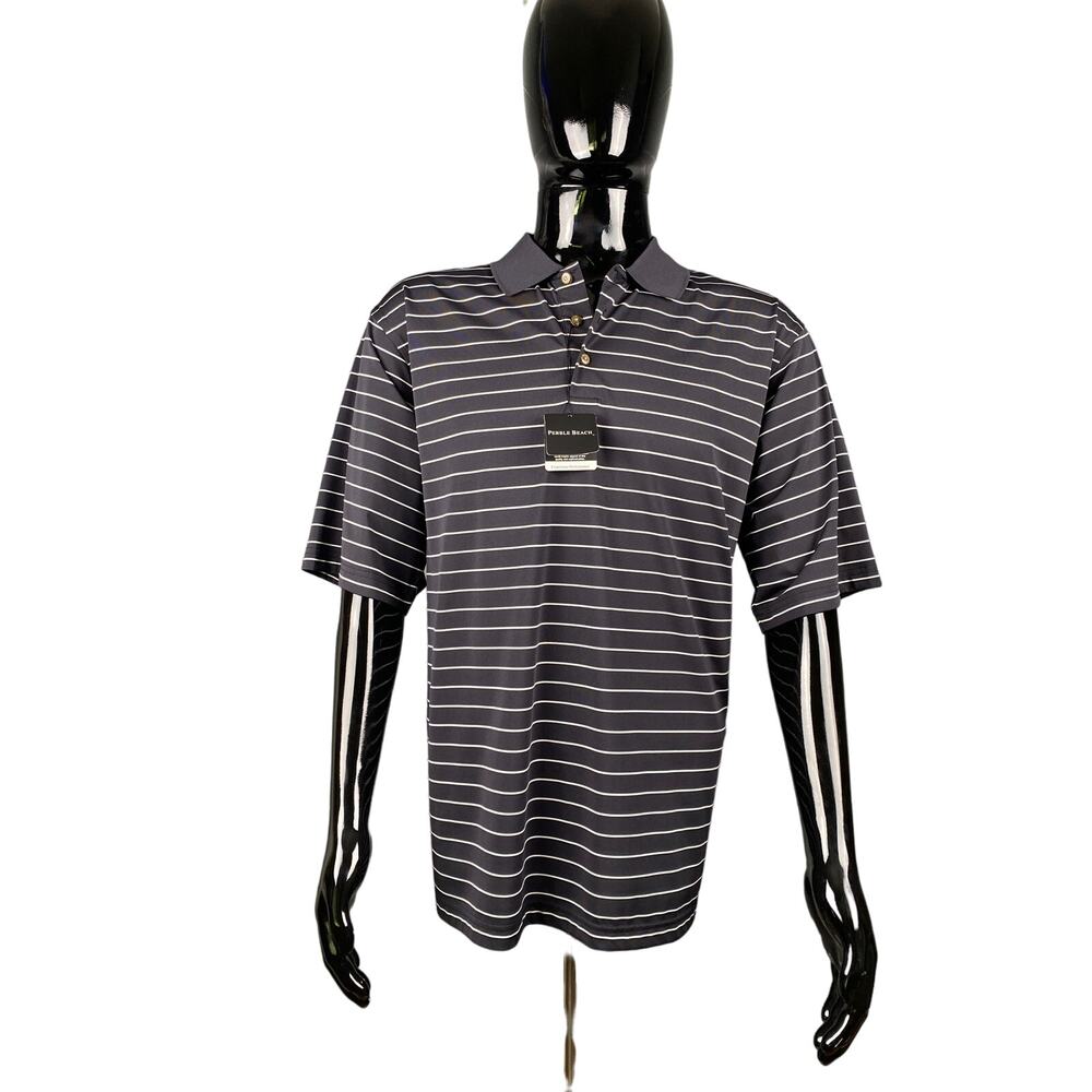 Pebble Beach Performance Golf Polo‎ Shirt / Men’s Sz XL